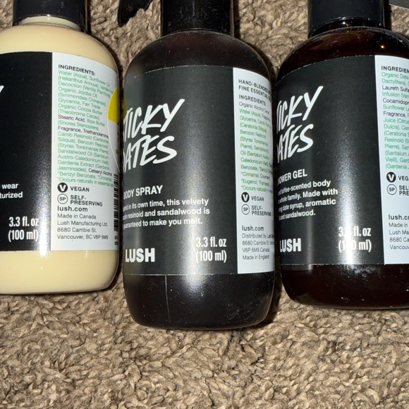 Lush Sticky Dates Bath Set - Bnib - Picture 2 of 3